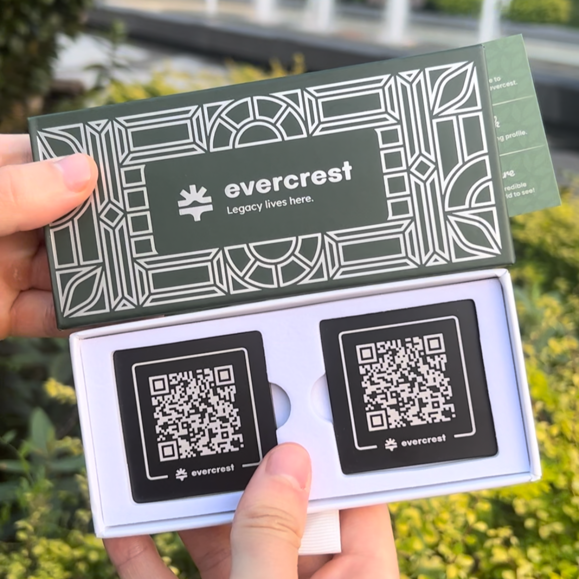 Memorial QR Code by evercrest